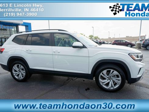 Used 2023 Volkswagen Atlas SE w/ Panoramic Sunroof Package AWD/4WD image 1