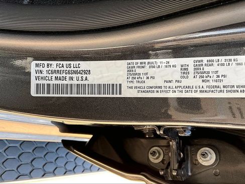 Used 2025 RAM 1500 Lone Star RWD image 39