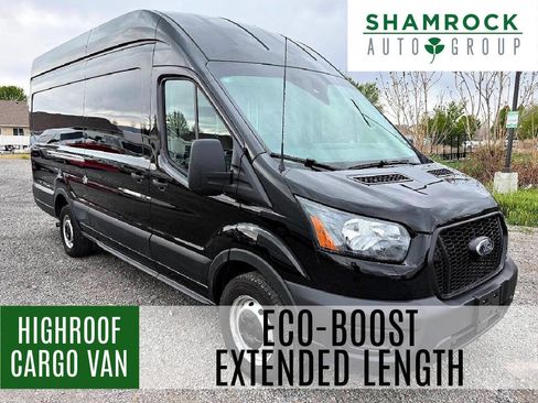 Used 2023 Ford Transit 250 148 High Roof Extended w/ Load Area Protection Package RWD image 1