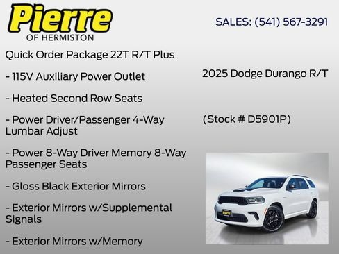 Used 2025 Dodge Durango R/T AWD/4WD image 12