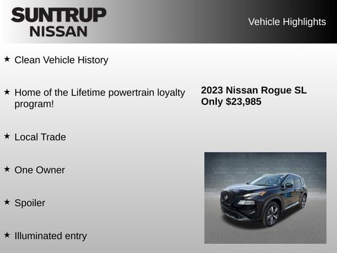 Used 2023 Nissan Rogue SL FWD image 8