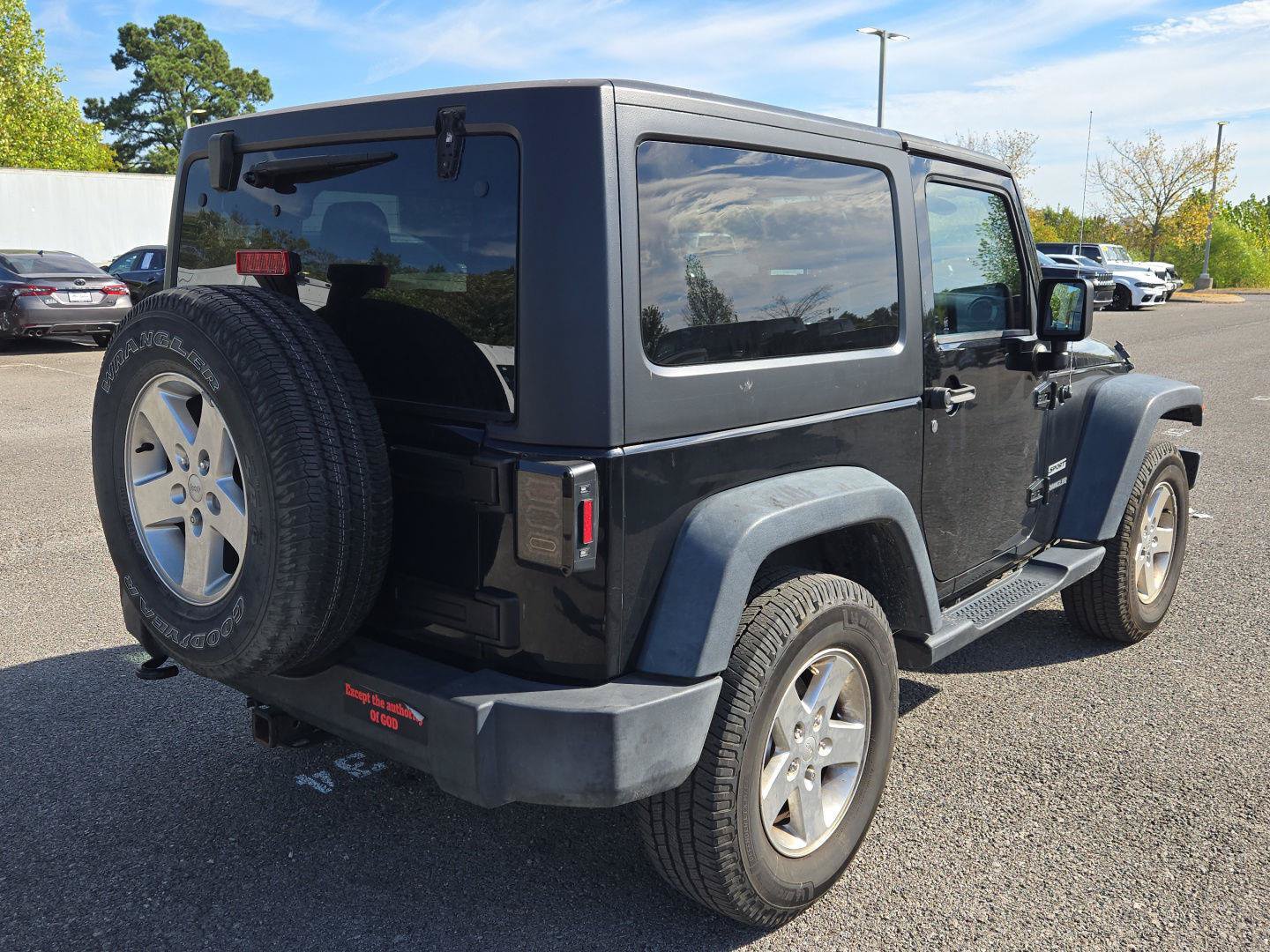 Used 2014 Jeep Wrangler Sport w/ Quick Order Package 24S AWD/4WD image 7