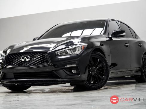 Used 2019 INFINITI Q50 Luxe w/ Essential Package (3.0T Luxe) image 1