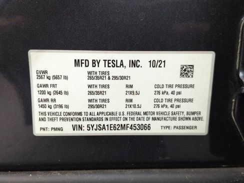 Used 2021 Tesla Model S Plaid AWD/4WD image 24