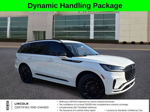 Certified 2025 Lincoln Aviator Reserve w/ Equipment Group 201A AWD/4WD image 1