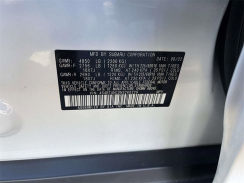 Used 2022 Subaru Outback Limited image 10