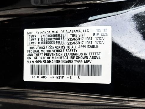 Used 2013 Honda Odyssey EX image 14