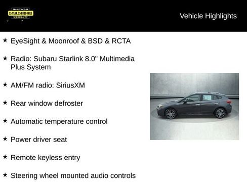 Used 2018 Subaru Impreza 2.0i Limited image 10