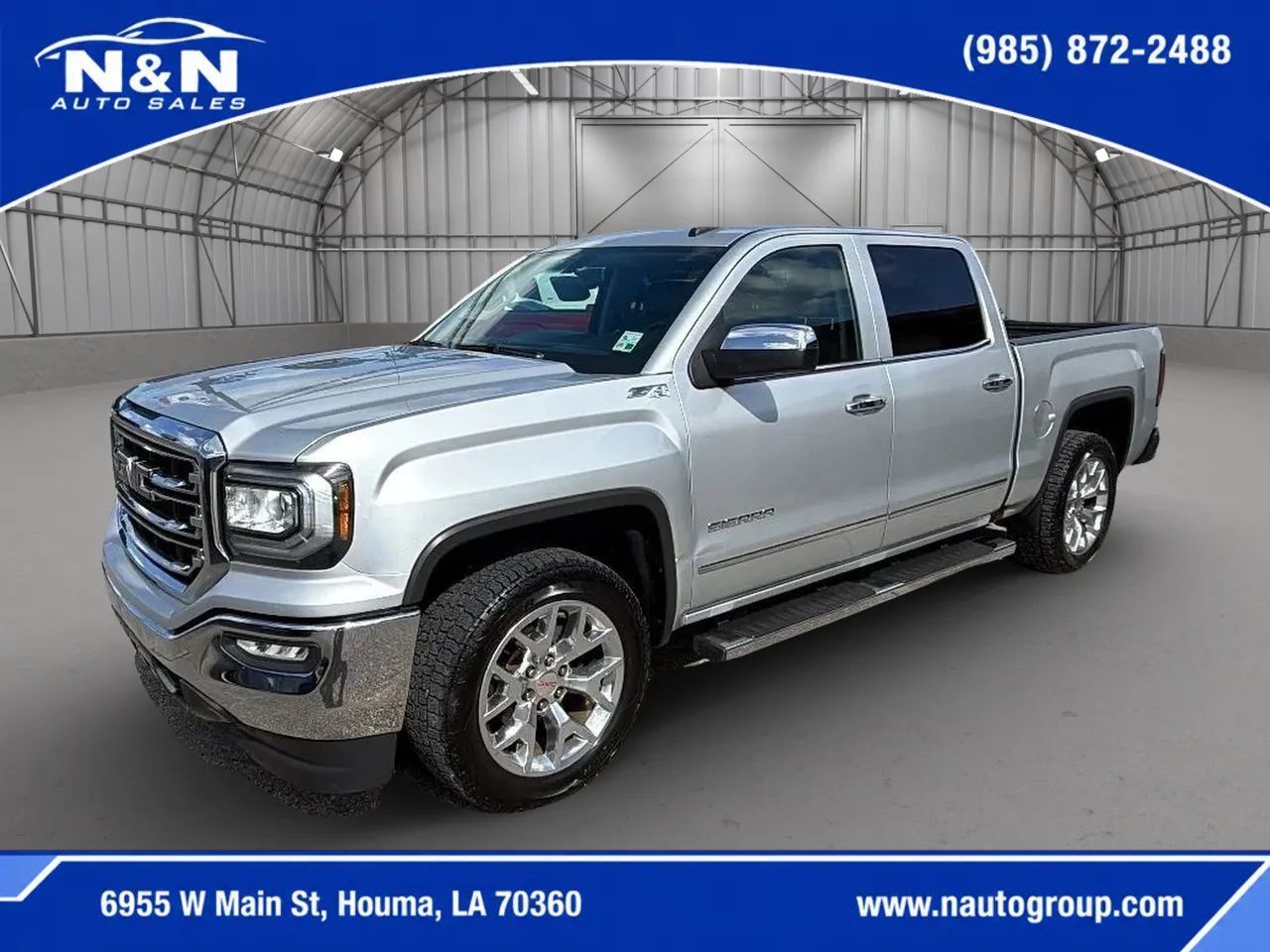 Used 2017 GMC Sierra 1500 SLT w/ SLT Premium Package AWD/4WD image 1