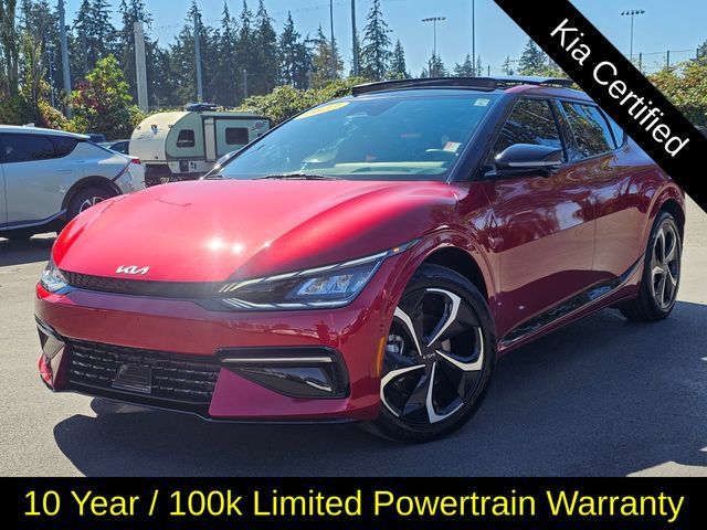 Certified 2023 Kia EV6 GT-Line w/ GT-Line Suede Seat Package AWD/4WD image 1