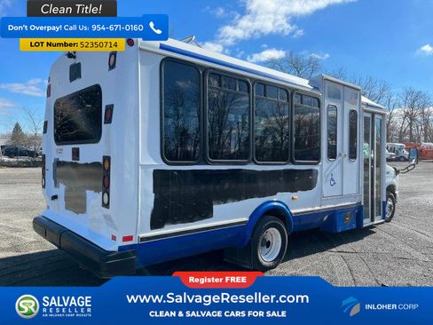 Used 2013 Ford E-450 and Econoline 450 Super Duty w/ Shuttle Bus Prep Pkg image 4