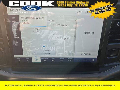 Used 2022 Ford F150 Raptor w/ Equipment Group 801A High image 6