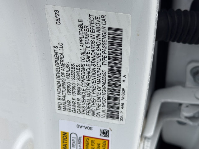 Certified 2023 Honda Accord LX image 26