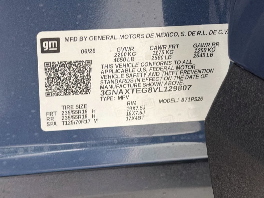 New 2027 Chevrolet Equinox RS w/ Safety and Technology Package AWD/4WD image 27