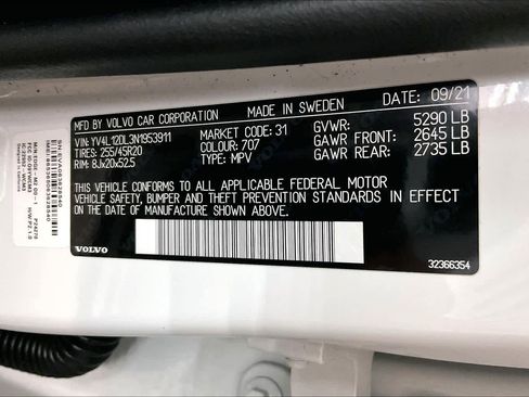 Used 2022 Volvo XC60 B5 Inscription w/ Advanced Package image 32