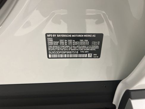 Used 2023 BMW X3 xDrive30i w/ Convenience Package image 17