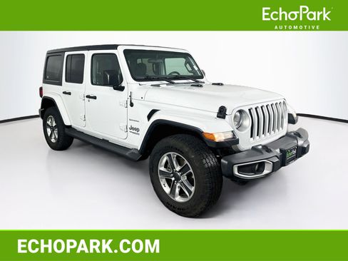 Used 2020 Jeep Wrangler Unlimited Sahara AWD/4WD image 1
