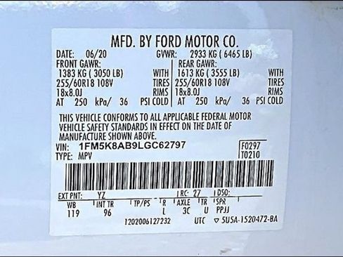 Used 2020 Ford Explorer 4WD Police Interceptor image 18