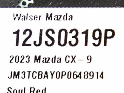 Used 2023 MAZDA CX-9 Touring Plus AWD/4WD image 33