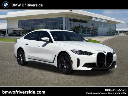 Certified 2023 BMW i4 eDrive40 w/ Parking Assistance Package RWD image 1