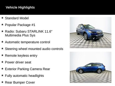 Used 2021 Subaru Outback Premium w/ Popular Package #1 image 2