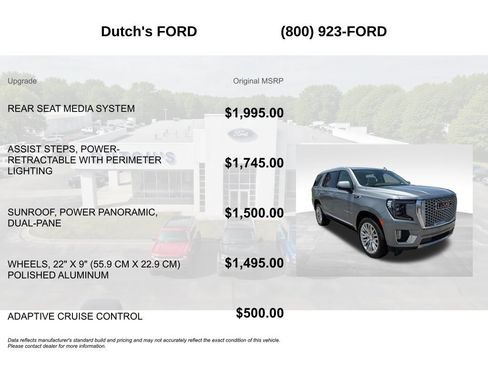 Used 2023 GMC Yukon Denali AWD/4WD image 6