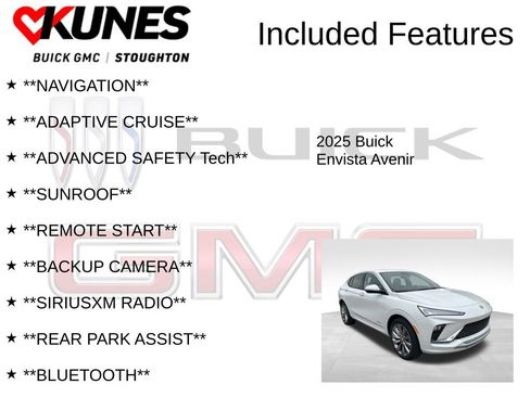 New 2025 Buick Envista Avenir image 2
