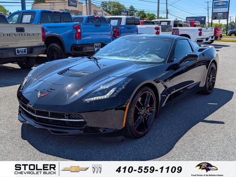 Used 2016 Chevrolet Corvette Stingray Coupe w/ 3LT Preferred Equipment Group RWD image 1