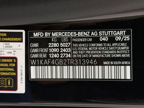 New 2026 Mercedes-Benz C 300 Sedan image 16