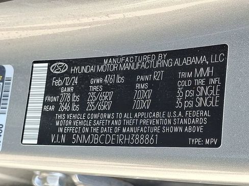 Used 2024 Hyundai Tucson SEL AWD/4WD image 25