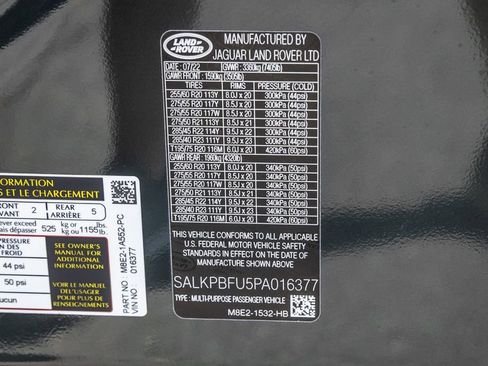 Used 2023 Land Rover Range Rover Long Wheelbase SE AWD/4WD image 31