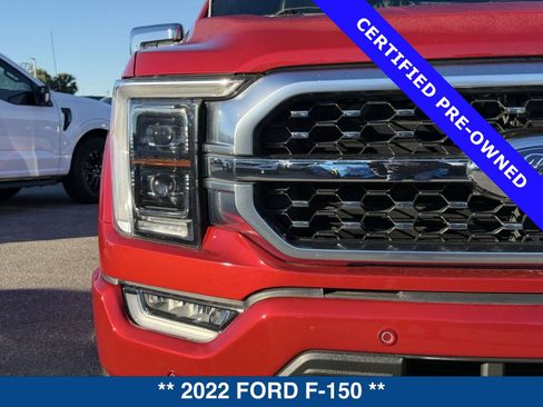 Used 2022 Ford F150 Platinum w/ Trailer Tow Package image 9