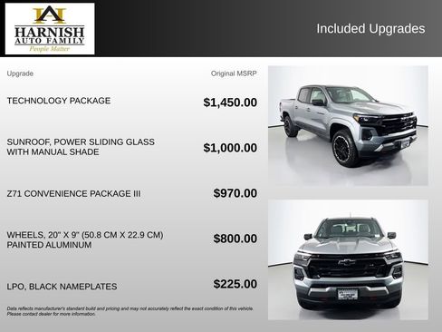 Used 2026 Chevrolet Colorado Z71 w/ Technology Package AWD/4WD image 4