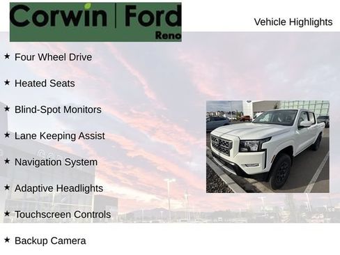 Used 2024 Nissan Frontier SV w/ SV Convenience Package AWD/4WD image 8
