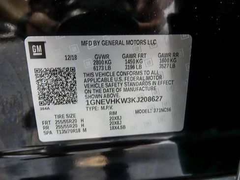 Certified 2019 Chevrolet Traverse LT w/ LT Premium Package AWD/4WD image 39