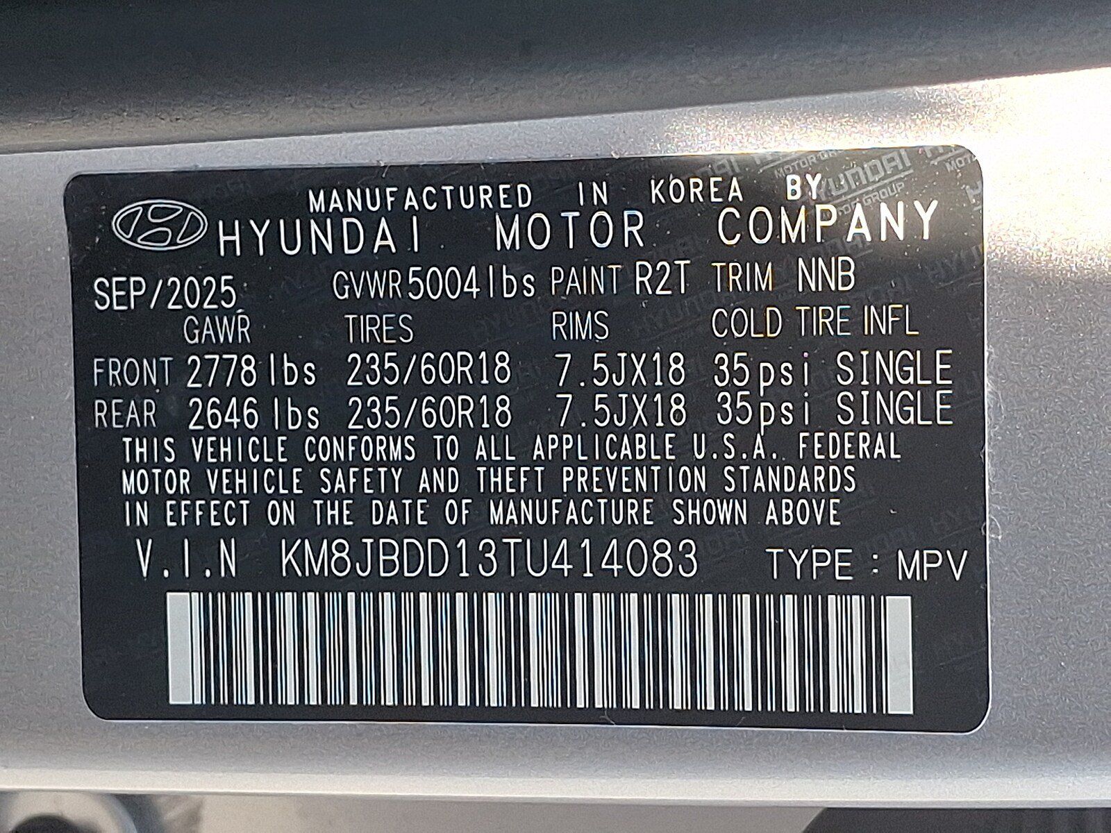 Certified 2026 Hyundai Tucson SEL w/ Tow & Go Package AWD/4WD image 28