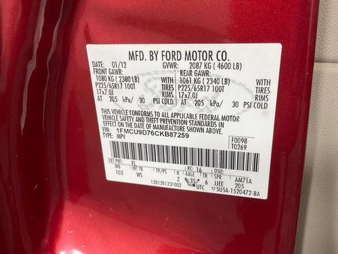 Used 2012 Ford Escape XLT AWD/4WD image 24