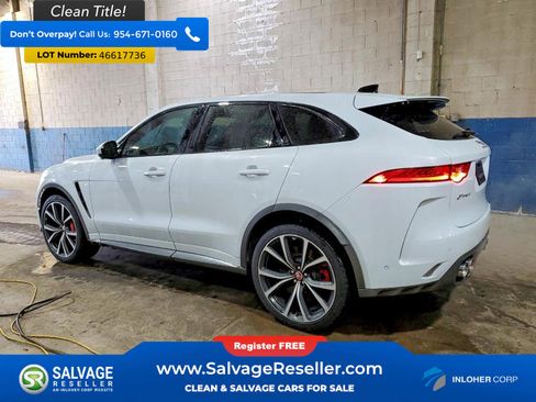 Used 2020 Jaguar F-PACE SVR AWD/4WD image 3