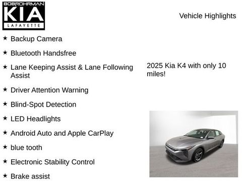 New 2025 Kia K4 LXS image 7
