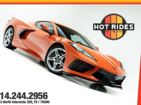 Used 2021 Chevrolet Corvette Stingray Preferred Cpe w/ Z51 Performance Package RWD image 1