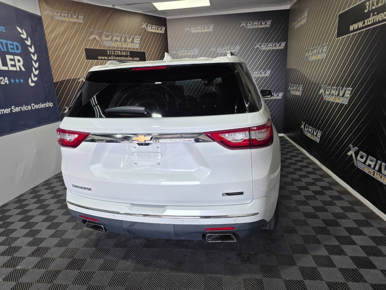 Used 2018 Chevrolet Traverse Premier w/ Driver Confidence II Package FWD image 14