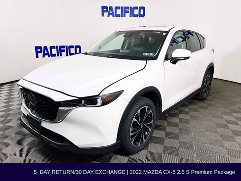 Used 2022 MAZDA CX-5 AWD 2.5 S w/ Premium Package image 4