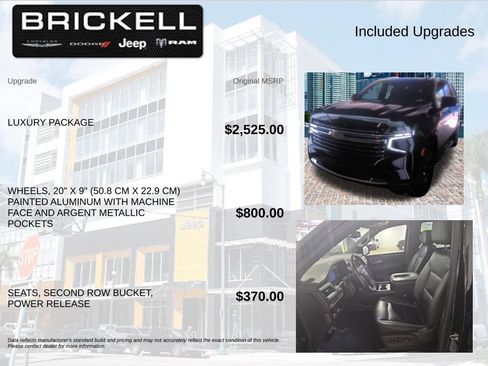 Used 2022 Chevrolet Tahoe LT w/ Luxury Package RWD image 5