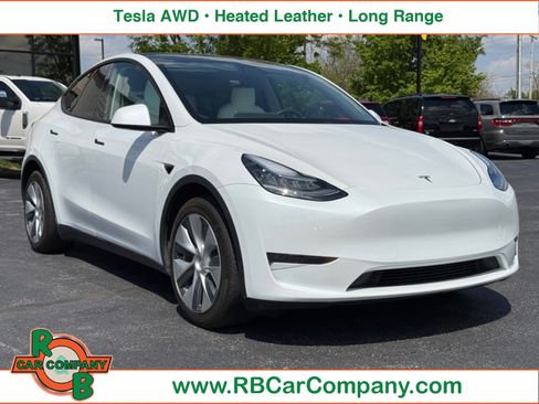 Used 2020 Tesla Model Y Long Range AWD/4WD image 1