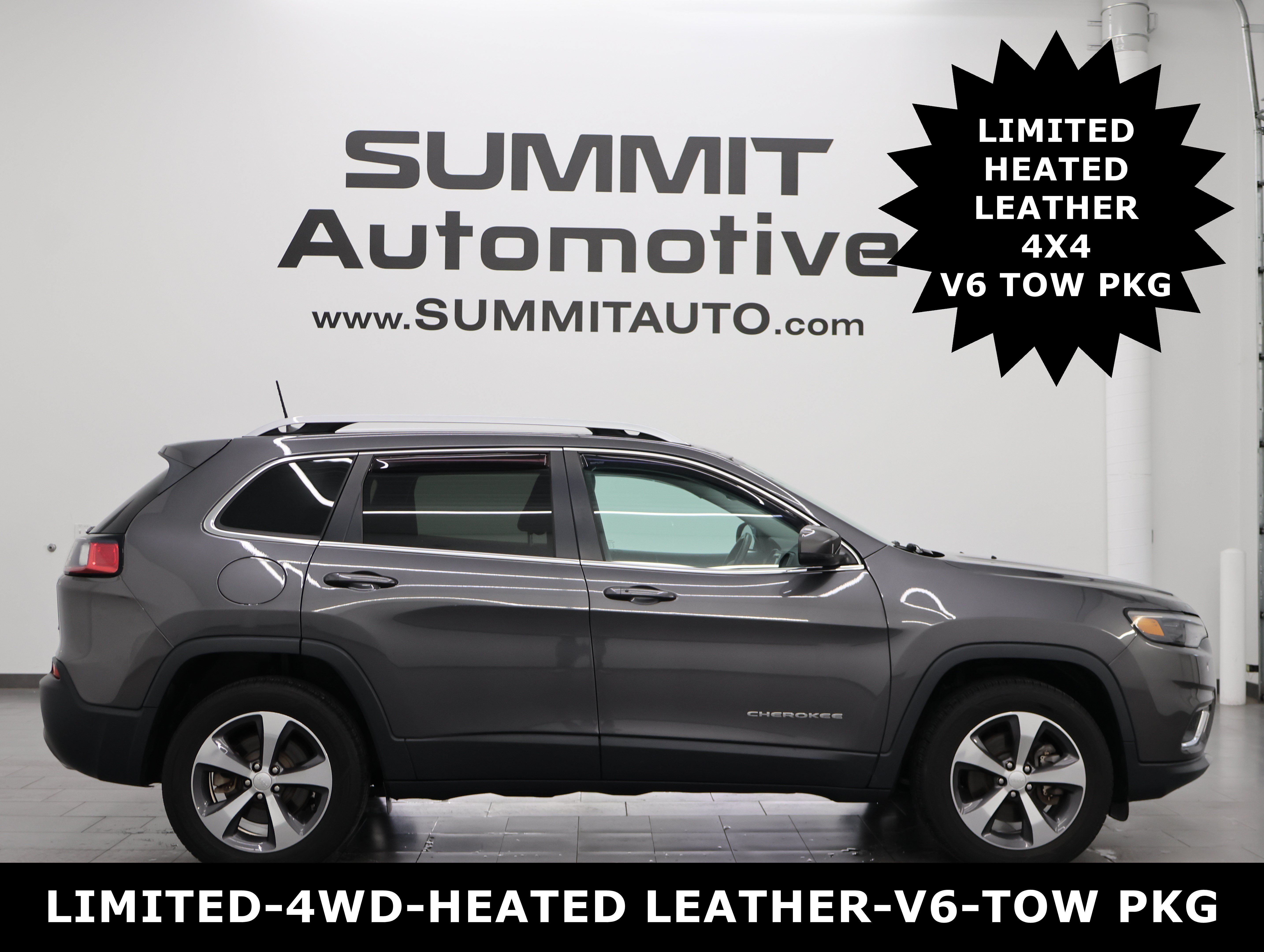 Used 2019 Jeep Cherokee Limited w/ Trailer Tow Group AWD/4WD 360° Tour