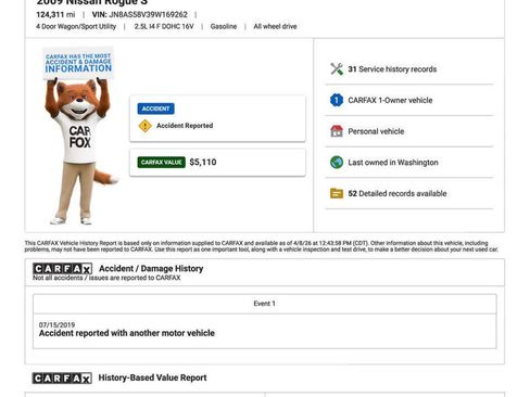 Used 2009 Nissan Rogue S image 26