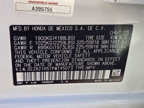 Certified 2023 Honda HR-V Sport image 33