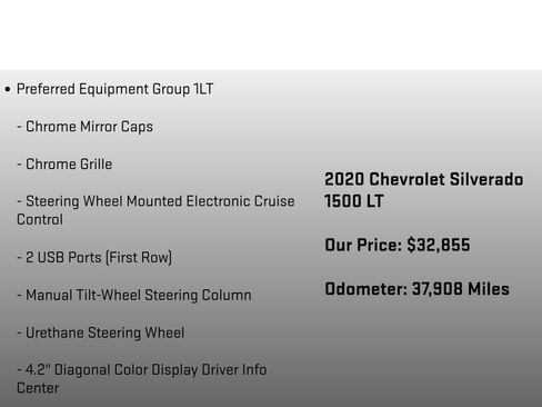 Used 2020 Chevrolet Silverado 1500 LT w/ Trailering Package AWD/4WD image 18