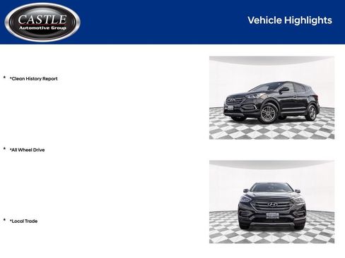 Used 2017 Hyundai Santa Fe Sport AWD/4WD image 4
