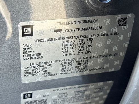 Used 2021 Chevrolet Silverado 1500 LT Trail Boss w/ Convenience Package II image 26